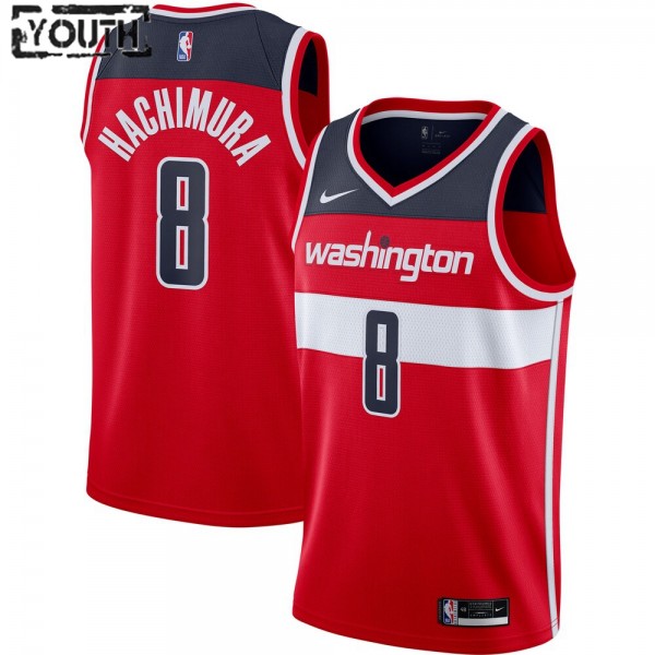 Washington Wizards Trikot Rui Hachimura 8 2020-2021 Nike Icon Edition Swingman - Kinder